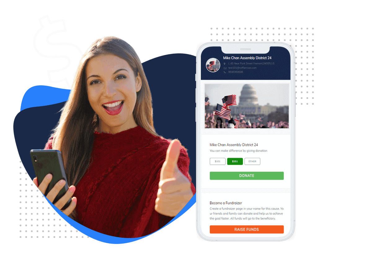 political fundraising platform online